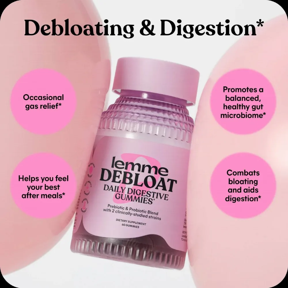 پاستیل گوارشی Lemme Debloat - تصویر 5